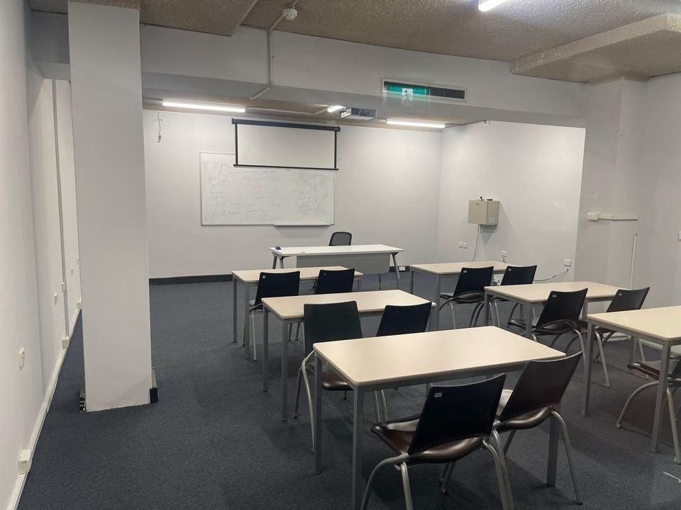 Classroom with rows of desks at Signet Institute of Australia