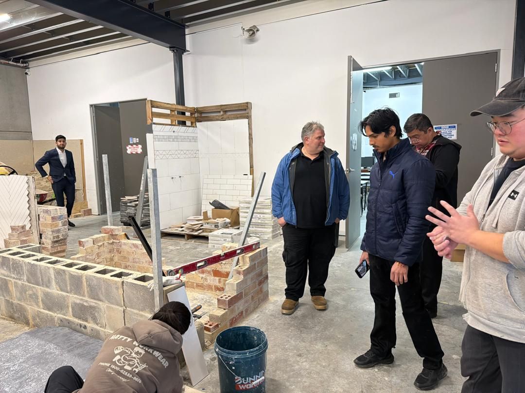 Construction trades training in a Signet Institute of Australia workshop